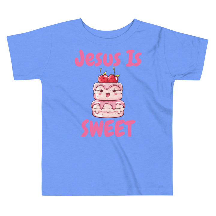 Jesus Is Sweet Cake Toddler Christian T-Shirt