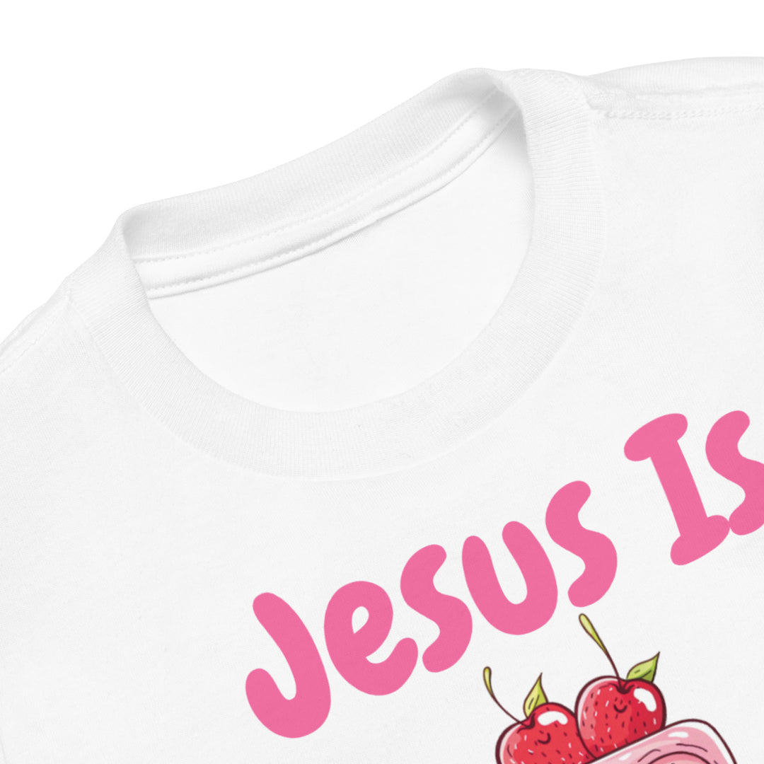 Jesus Is Sweet Cake Toddler Christian T-Shirt