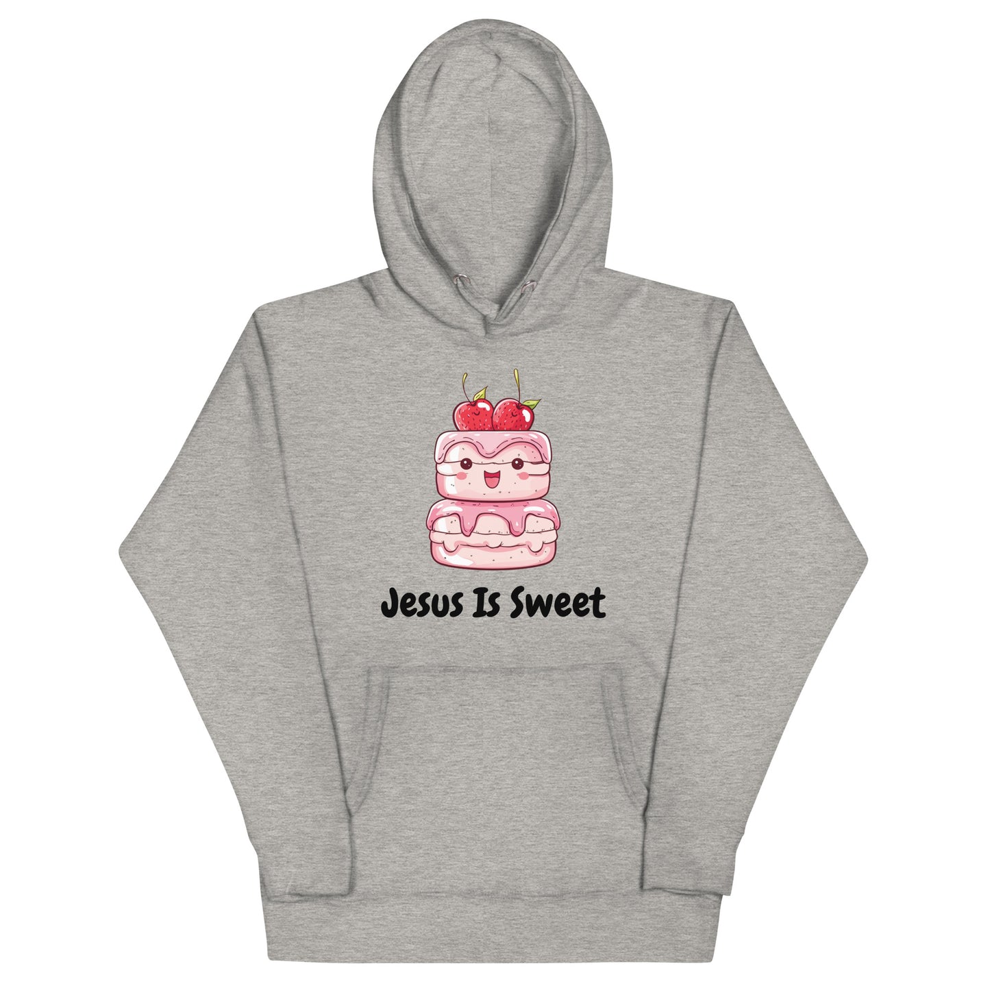 Jesus Is Sweet Dessert Cake Christian Adult Unisex Hoodie (Runs Small)