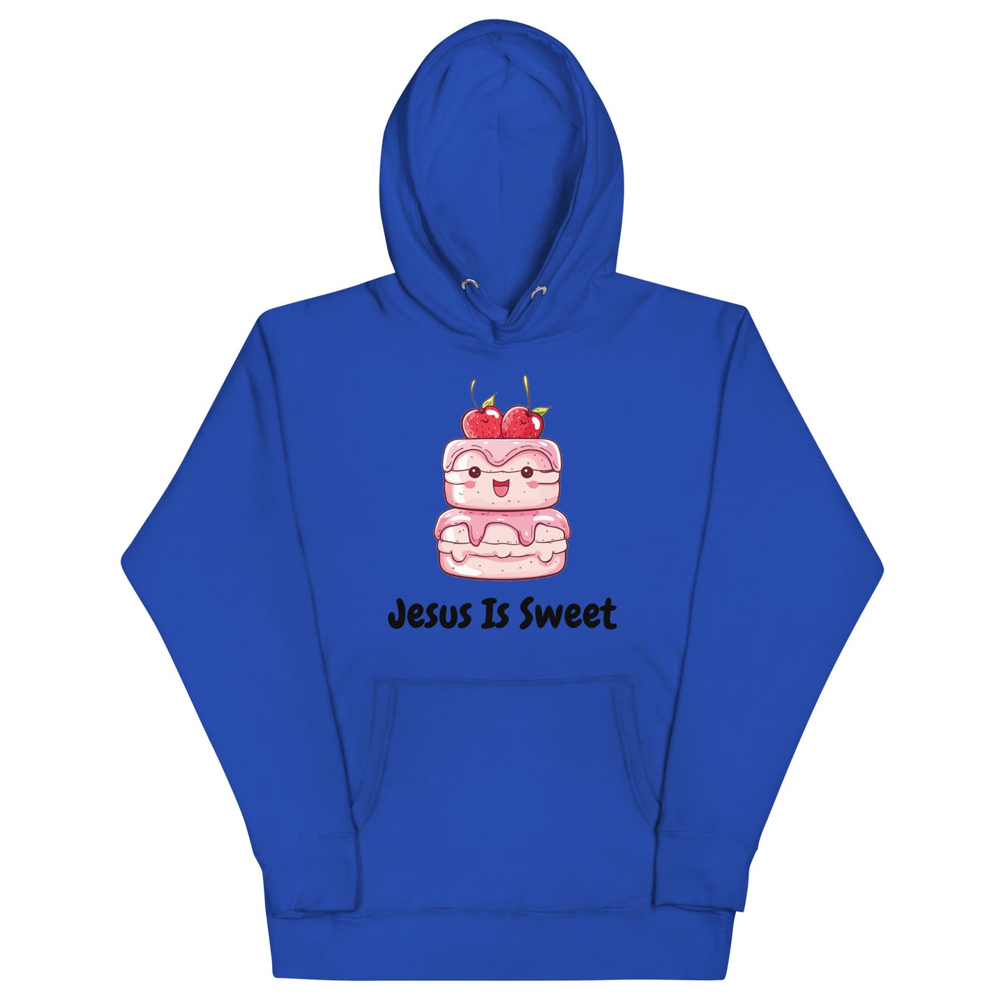 Jesus Is Sweet Dessert Cake Christian Adult Unisex Hoodie (Runs Small)