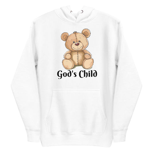 Gods Child Teddy Bear Unisex Adult Hoodie (Runs Small)